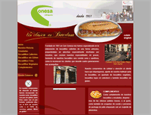 Tablet Screenshot of conesaentrepans.com
